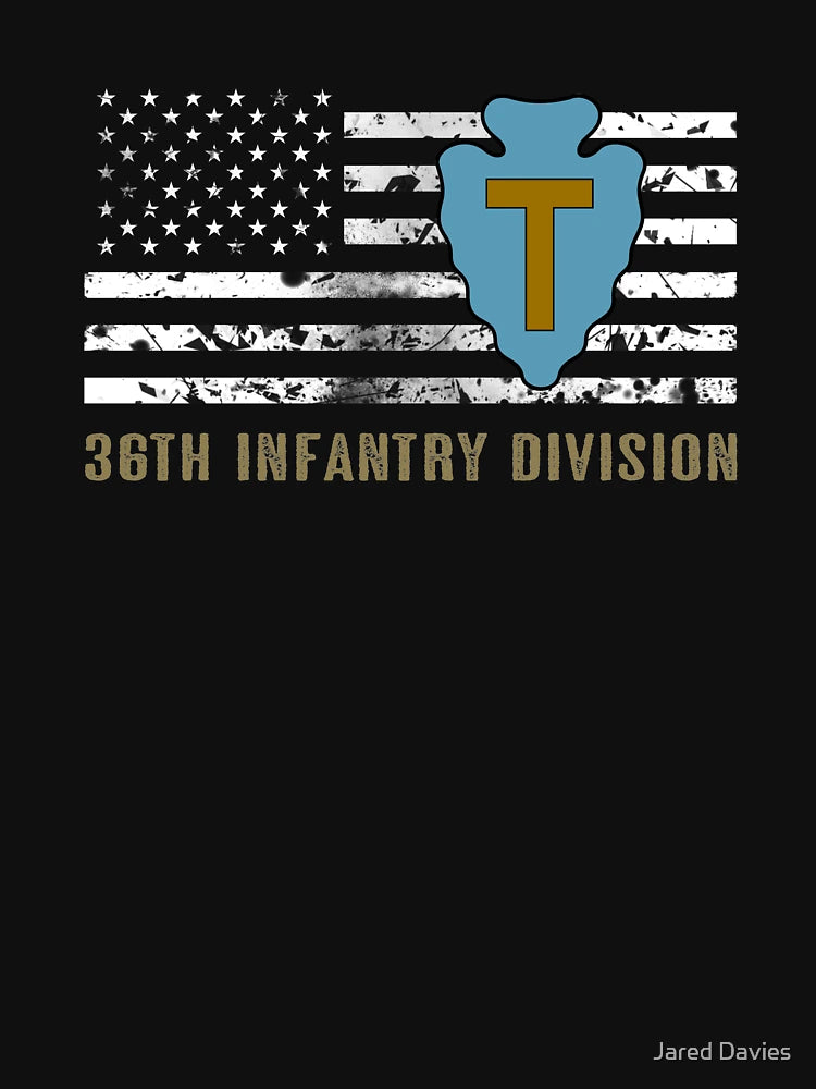 36th Infantry Division (Distressed Flag)