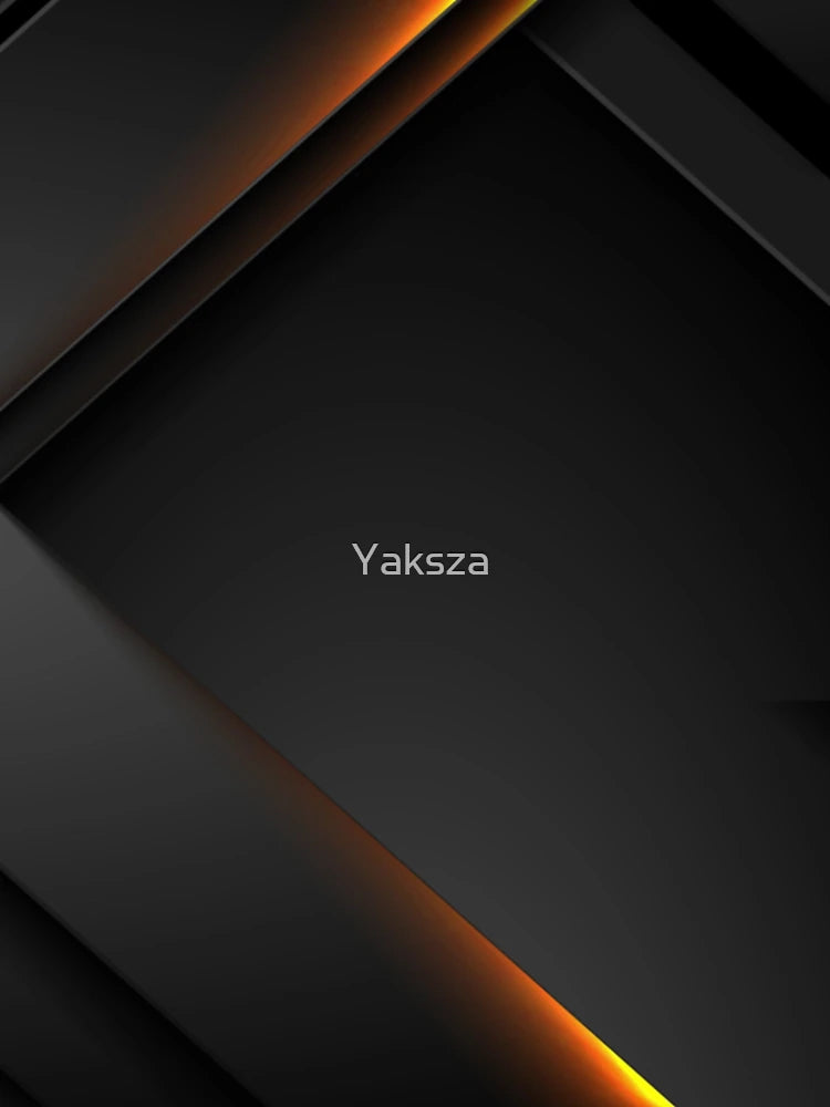 3D Black & Orange