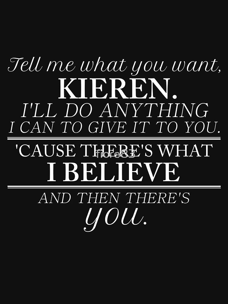 ... And Then There's You (White Print)