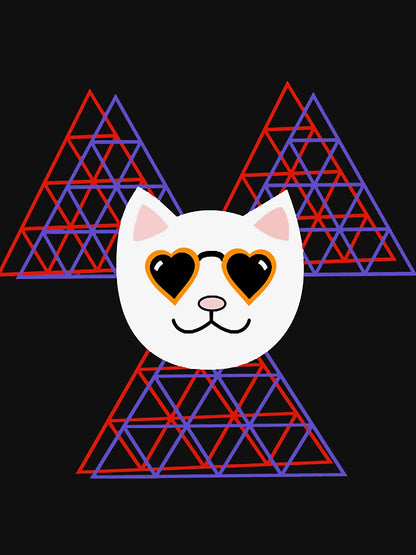3D Space COOL Cat