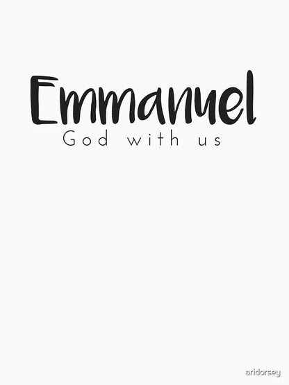 Emmanuel God with us