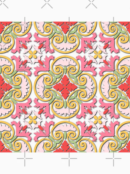 3d Mediterranean tiles