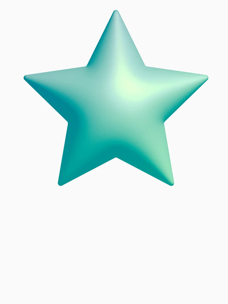 3D Puffy Star