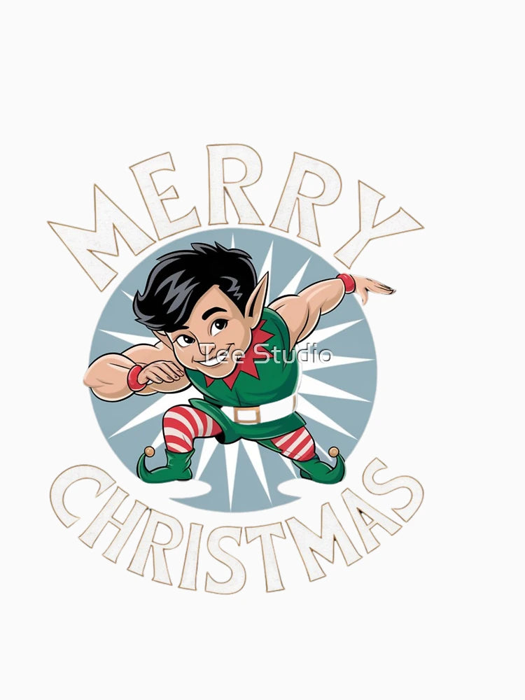 Elf with Muscles and Joy