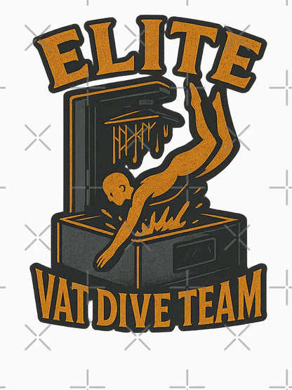 Elite Vat Dive Team – Resin Printing Fail Sticker