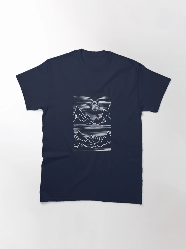 3d Mountain  design done with strokes