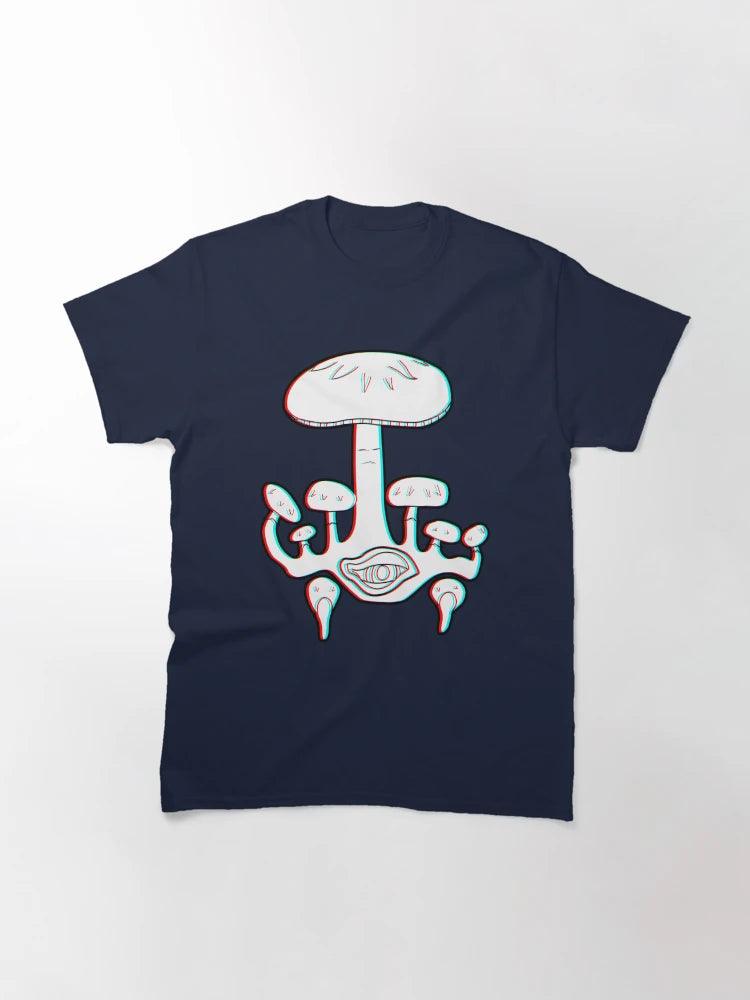 3d Mushroom Cluster With Eye - Trippy Mushrooms
