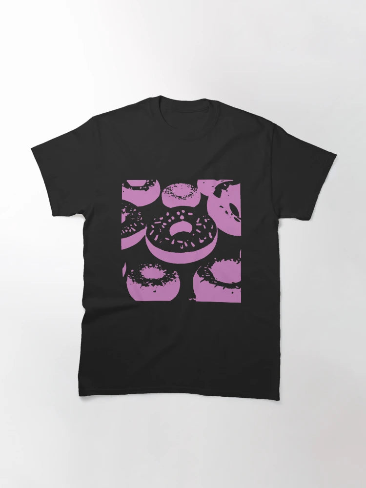 3D Donuts - Pink on Dark Background