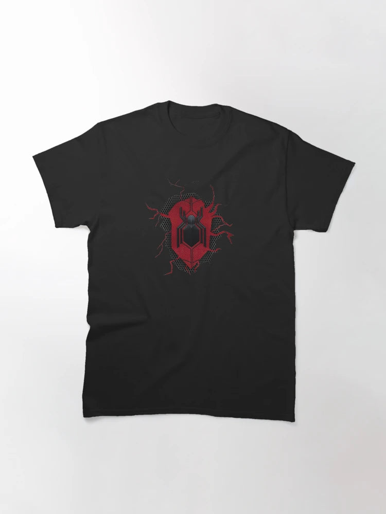3D Pop Up Black Spider With Honeycomb Pattern