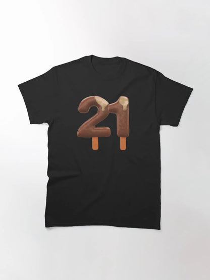 21 Ice Cream Twenty One Number 3d Chocolate