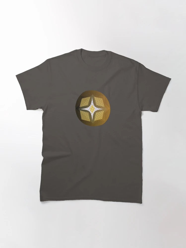 3D Polka Gold Brown