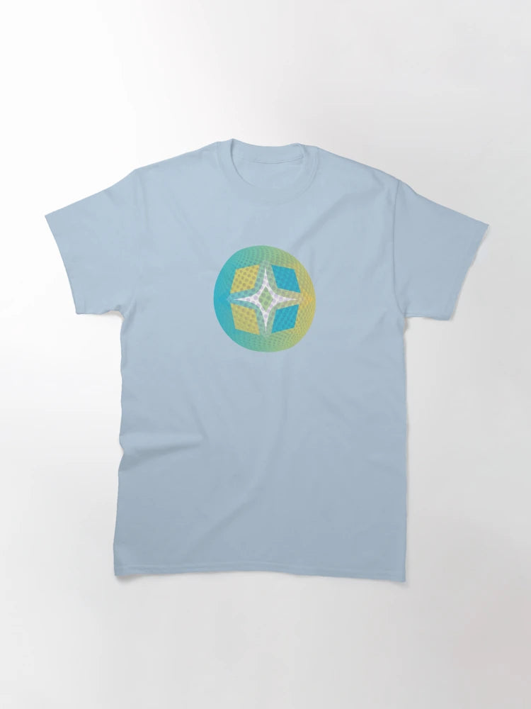 3D Polka Yellow Green