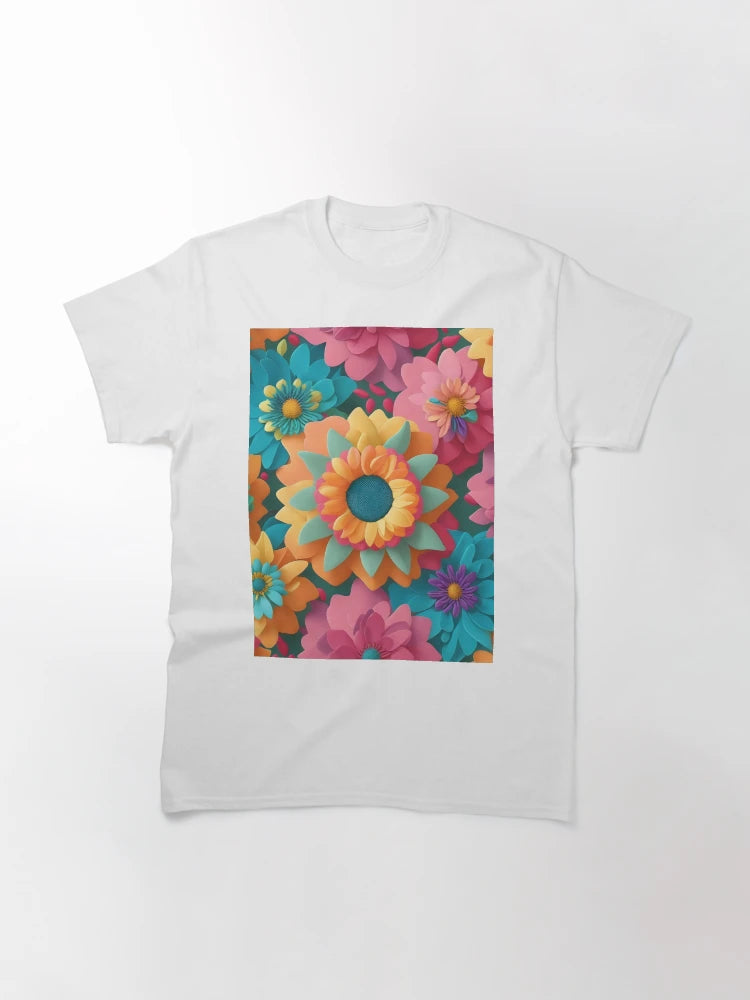 3D flowers Pattern
