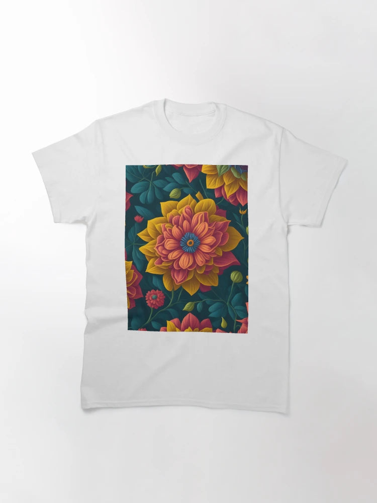 3D flowers Pattern