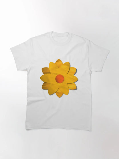 3D Orange Flower