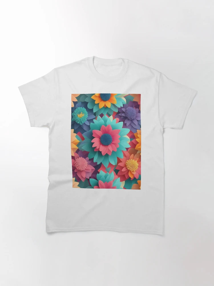 3D flowers Pattern