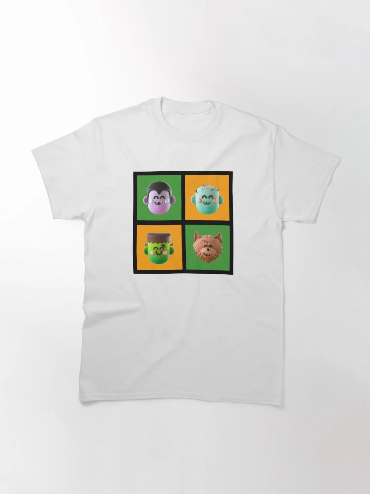 3D Cute Halloween Characters