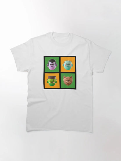 3D Cute Halloween Characters
