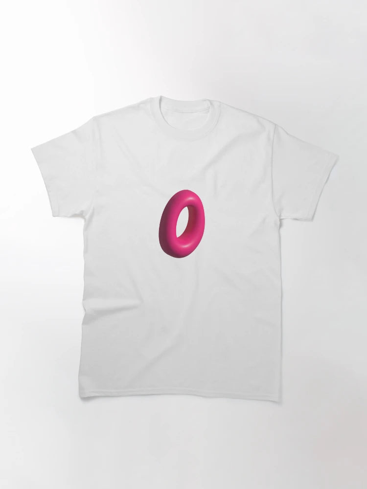 3D Pink Jelly Letter O – Glossy Bubble Alphabet Art