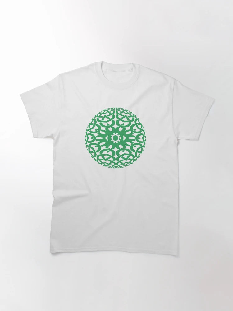3D Celtic Sphere Design with Eye at the Center