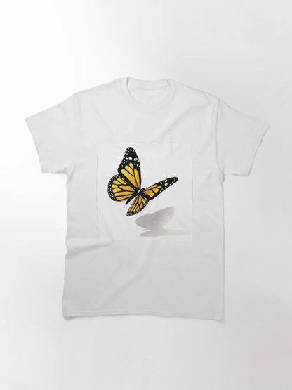 3D Butterfly - colored pencil drawing