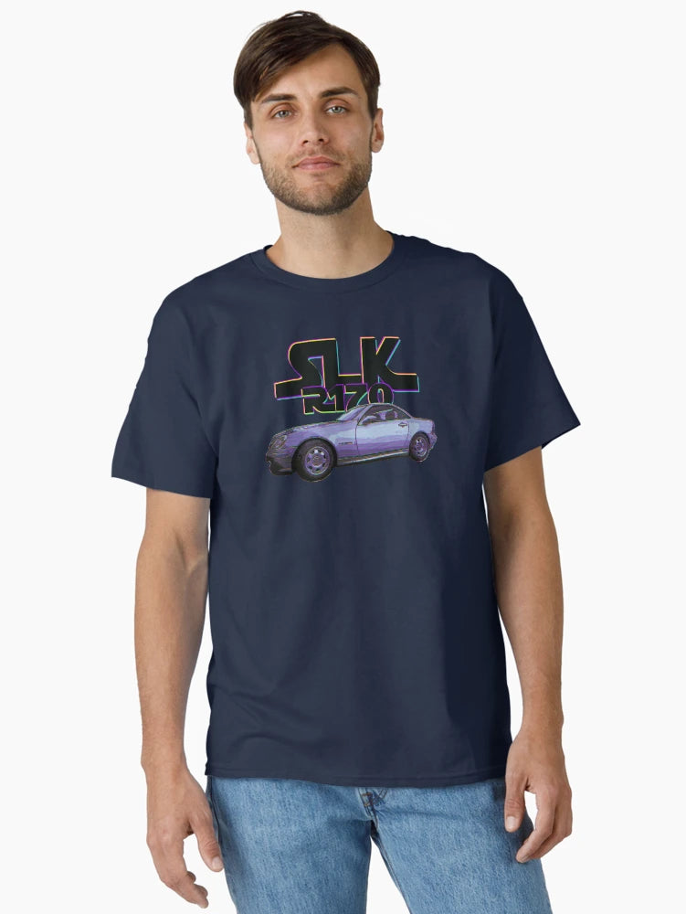 3D Mercedes SLK R170 in split-color optics