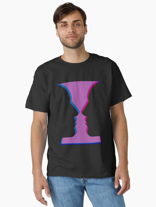 3d Rubin Vase Illusion