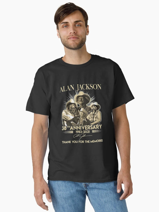 38th Anniversary Alan Art Jackson Limited Design Gift For Fans, For Men and Women, Gift Father Day, Gift Halloween Day, Gift Thanksgiving, Gift Christmas Day