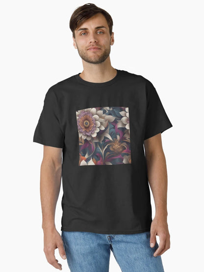 3d flowers pattern