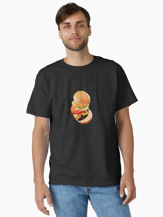 3D hamburger image