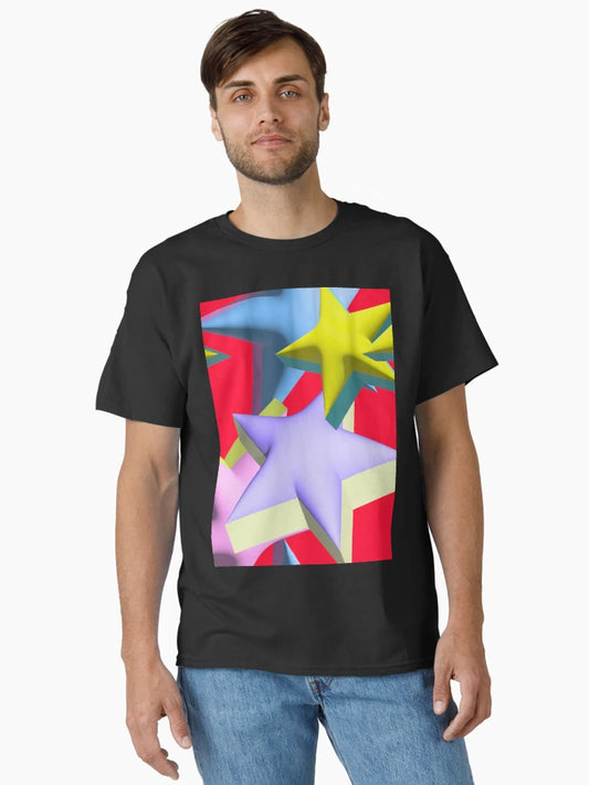 3D Colorful Stars