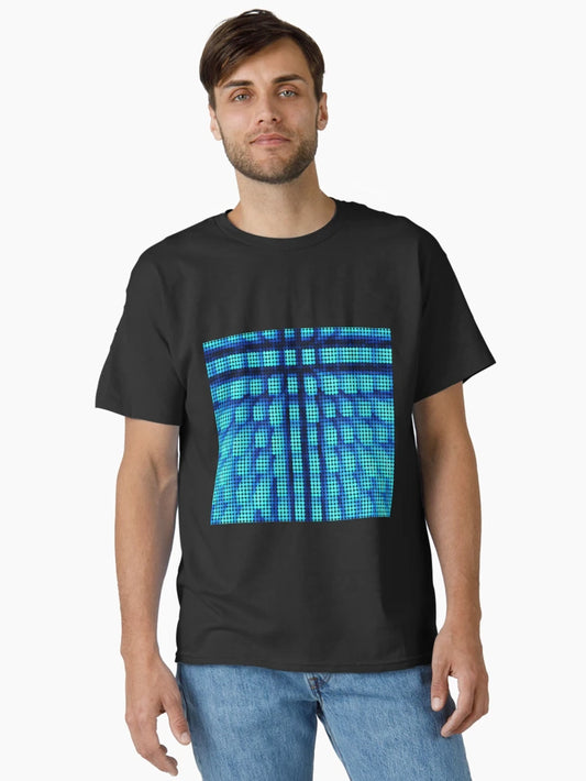 3d blue towers