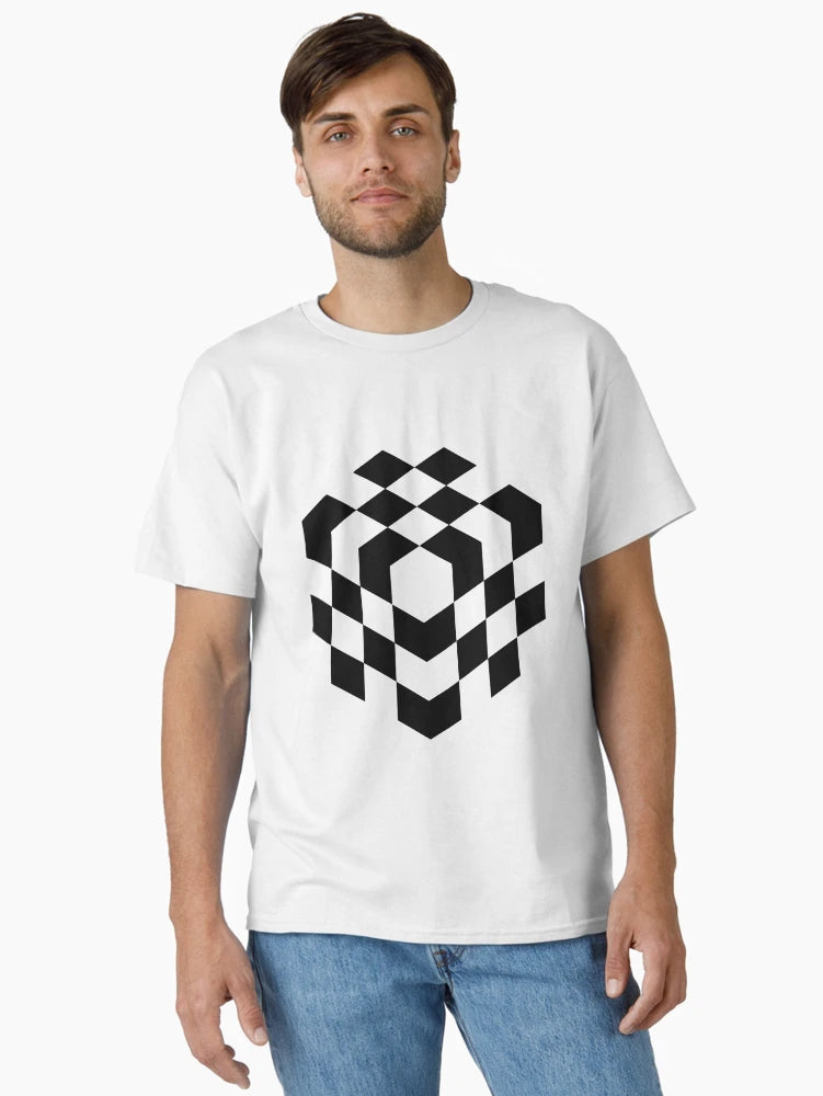 3D Checkered Cube