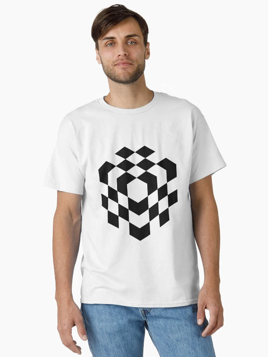 3D Checkered Cube