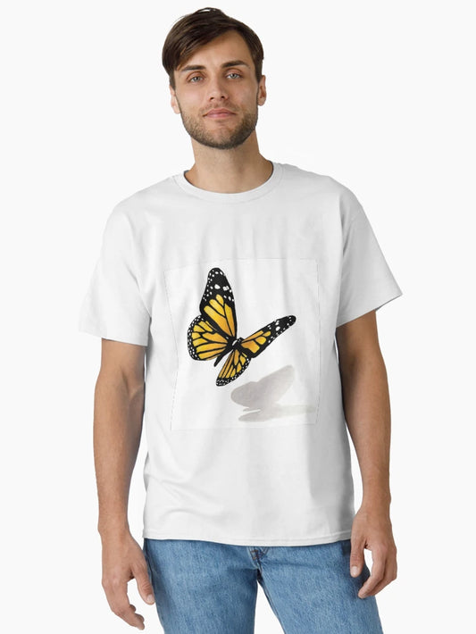 3D Butterfly - colored pencil drawing