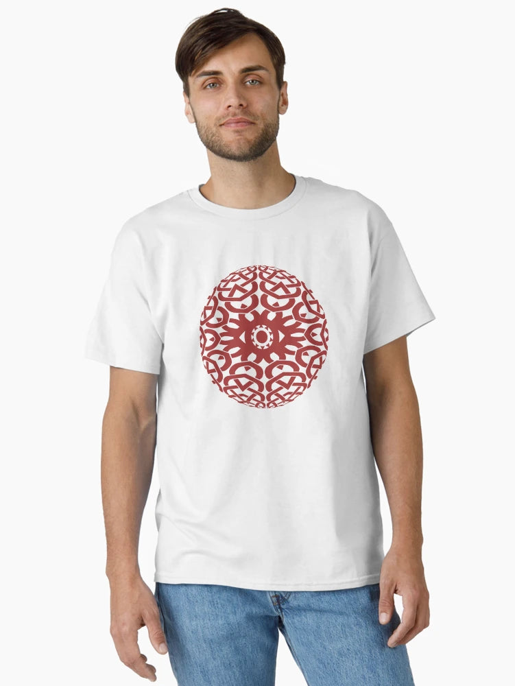 3D Celtic Sphere Design with Eye at the Center