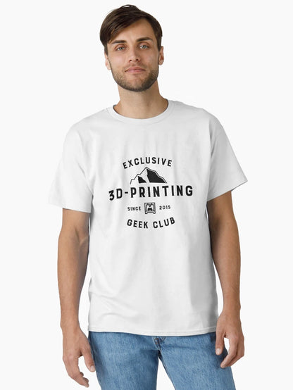 3d-printing club logo black font