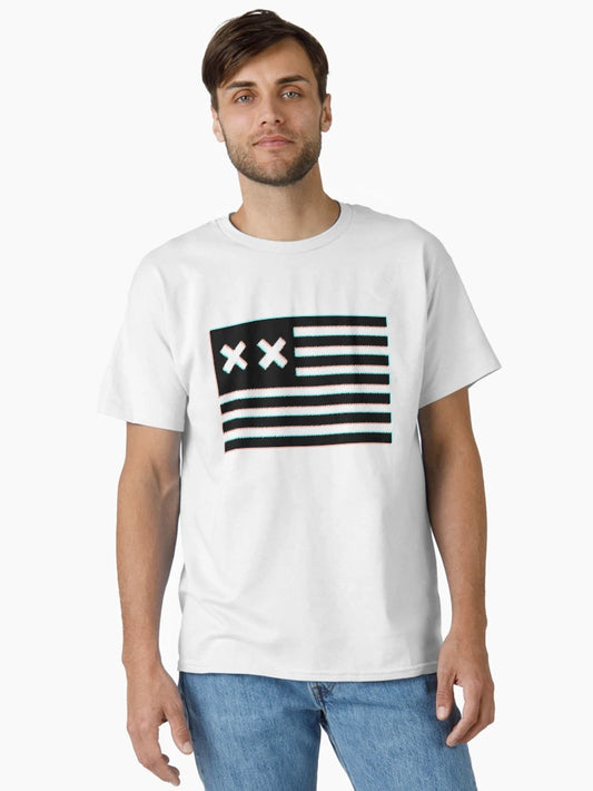 3d grandson double x flag