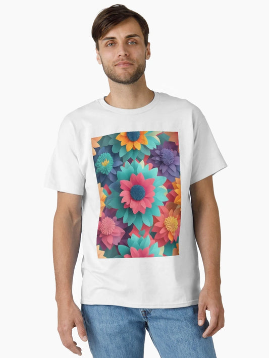 3D flowers Pattern