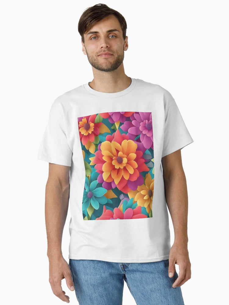 3D flowers Pattern