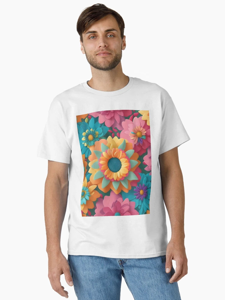 3D flowers Pattern