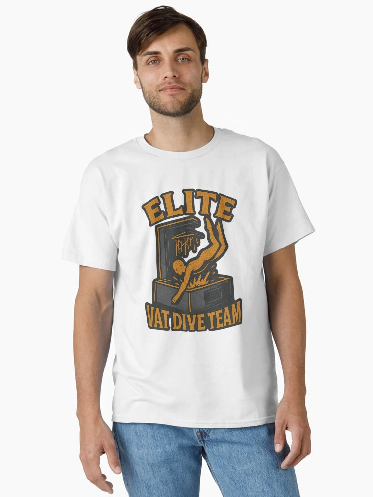 Elite Vat Dive Team – Resin Printing Fail Sticker