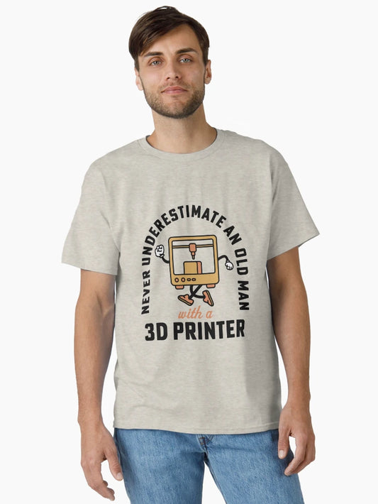 3D Printing Old Man with a 3D Printer 3D Filament