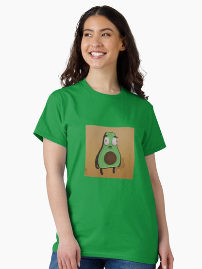 3D avocado