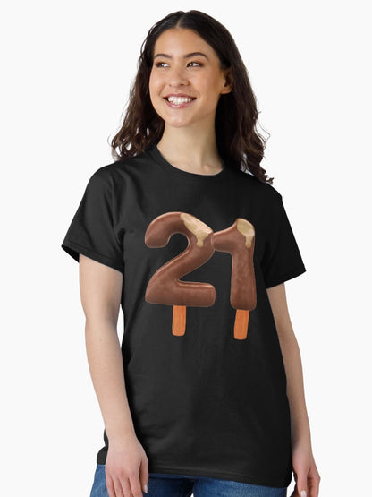 21 Ice Cream Twenty One Number 3d Chocolate