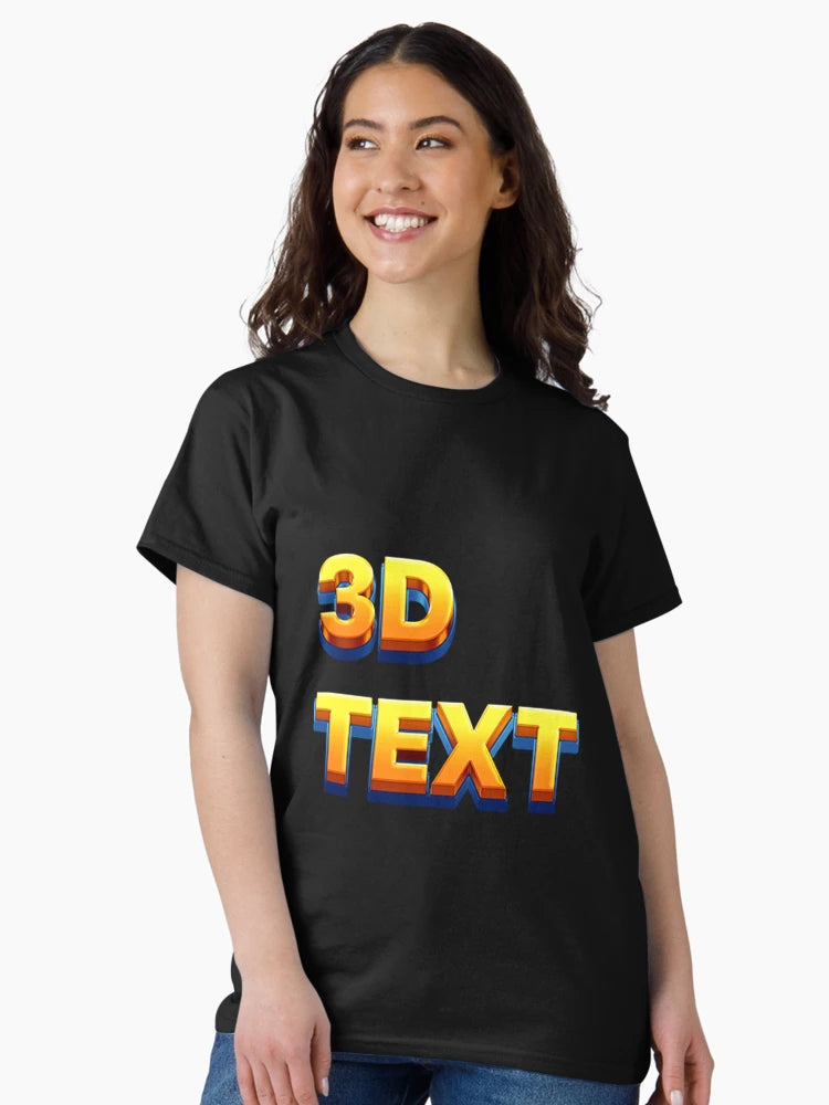 3d text