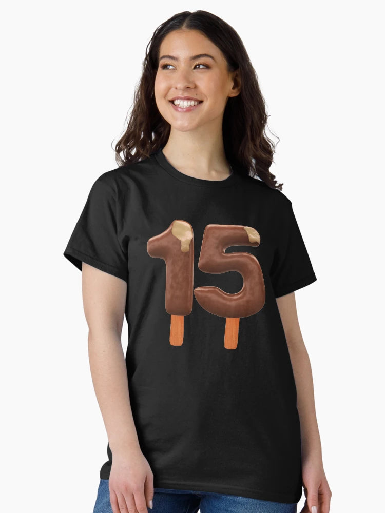 15 Ice Cream Fifteen Number 3d Chocolate
