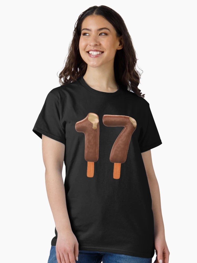17 Ice Cream Seventeen Number 3d Chocolate