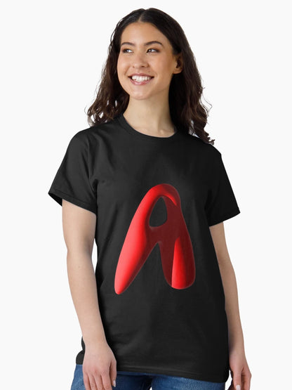 3D letter A