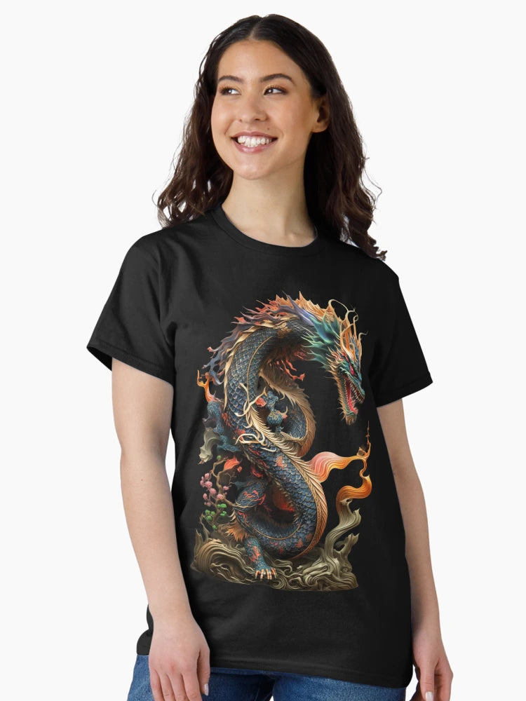 3D Japanese Style Dragon